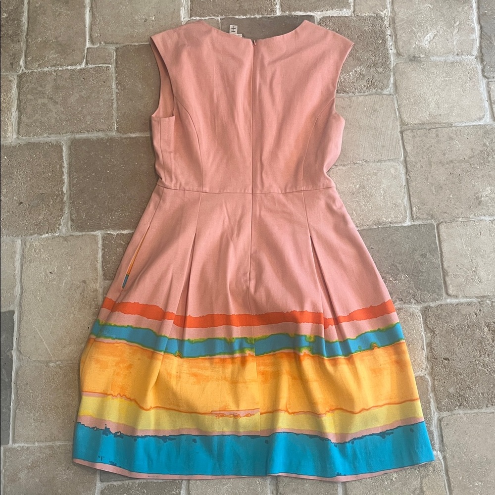 Tracy Reese x Anthropologie Peach A-Line Dress - Picture 6 of 6